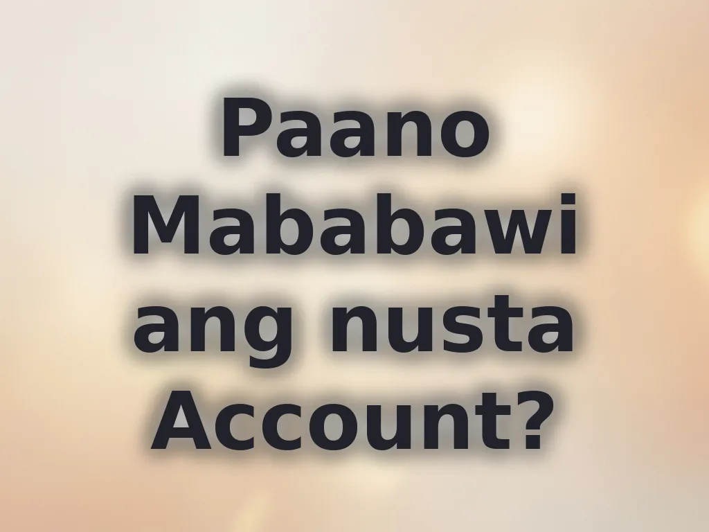Recovery ng account